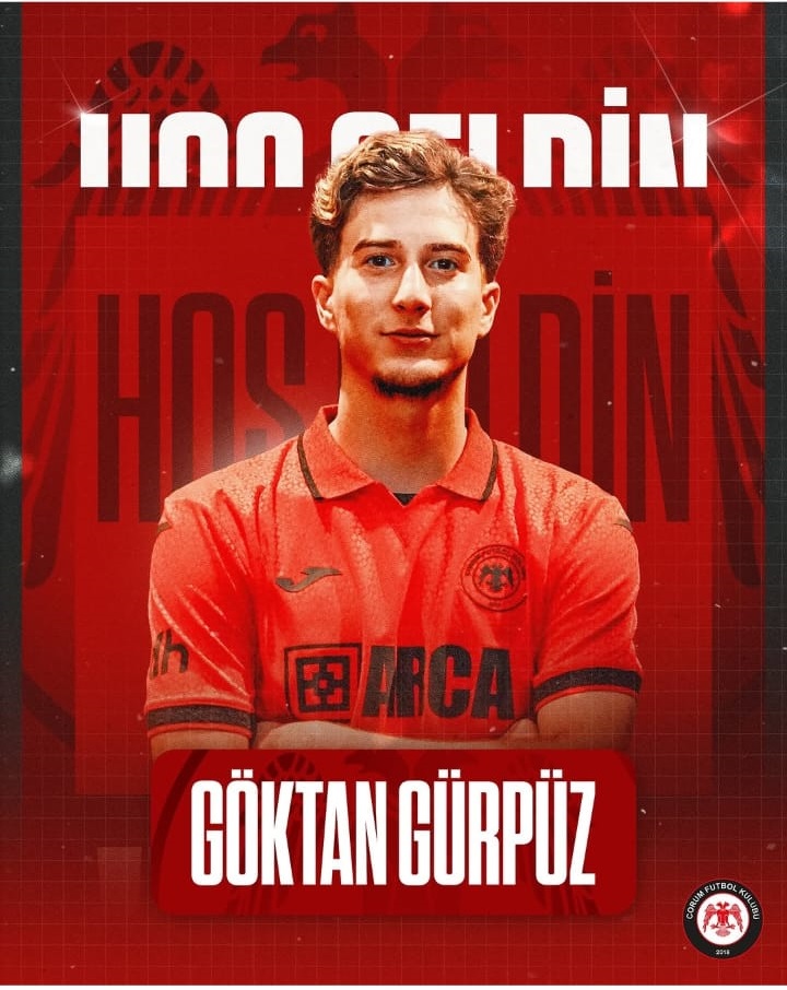 Çorum FK’da Transfer Hamlesi: Göktan Gürpüz Kırmızı-Siyahlı Formayı Giydi!