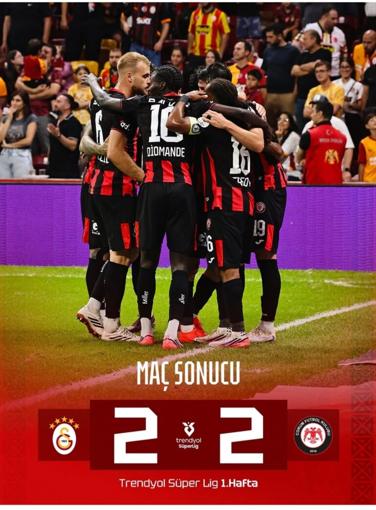 Sezonun İlk Maçında İstanbul’dan 1 Puanla Dönüyoruz