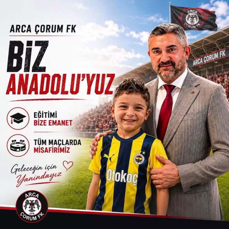 Çorum FK’dan Göktuğ’a Anlamlı Destek: Eğitim Masrafları Karşılanacak, Tüm Maçlarda Misafir Edilecek
