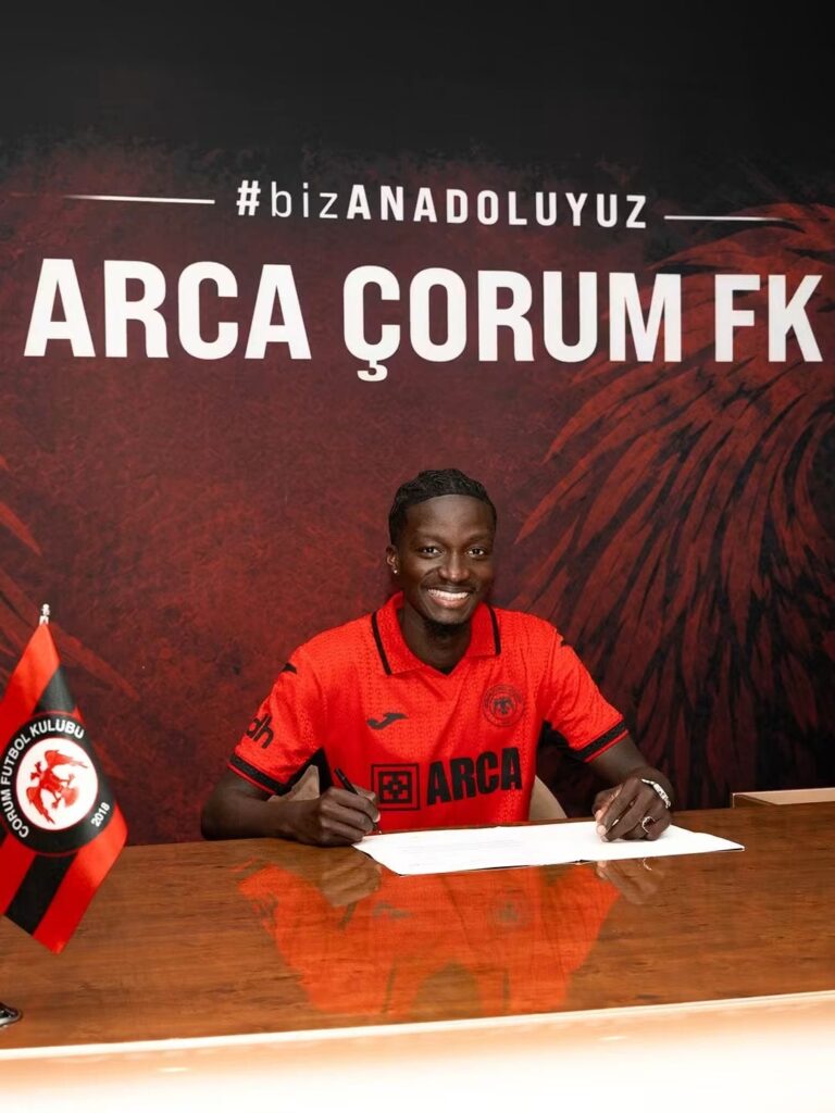 Çorum FK’dan Bombayı Patlattı! Mohamed Diomande Resmen Kırmızı-Siyahlı Formayı Giydi